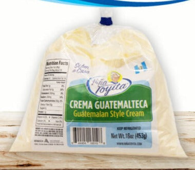 Crema Guatemalteca 30oz Nina Toyita