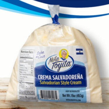 Crema Salvadorena 30 Oz. Nina Toyita
