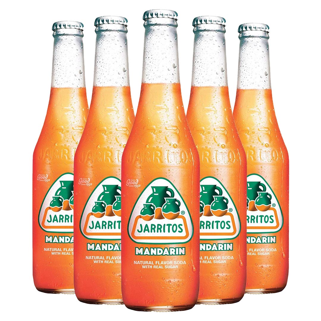 Jarritos Madarina Glass 12.5 oz. ***