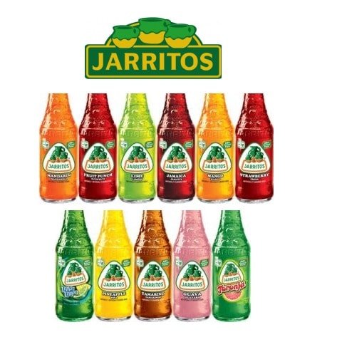 Jarritos Dif Falvors 12.5 oz ***