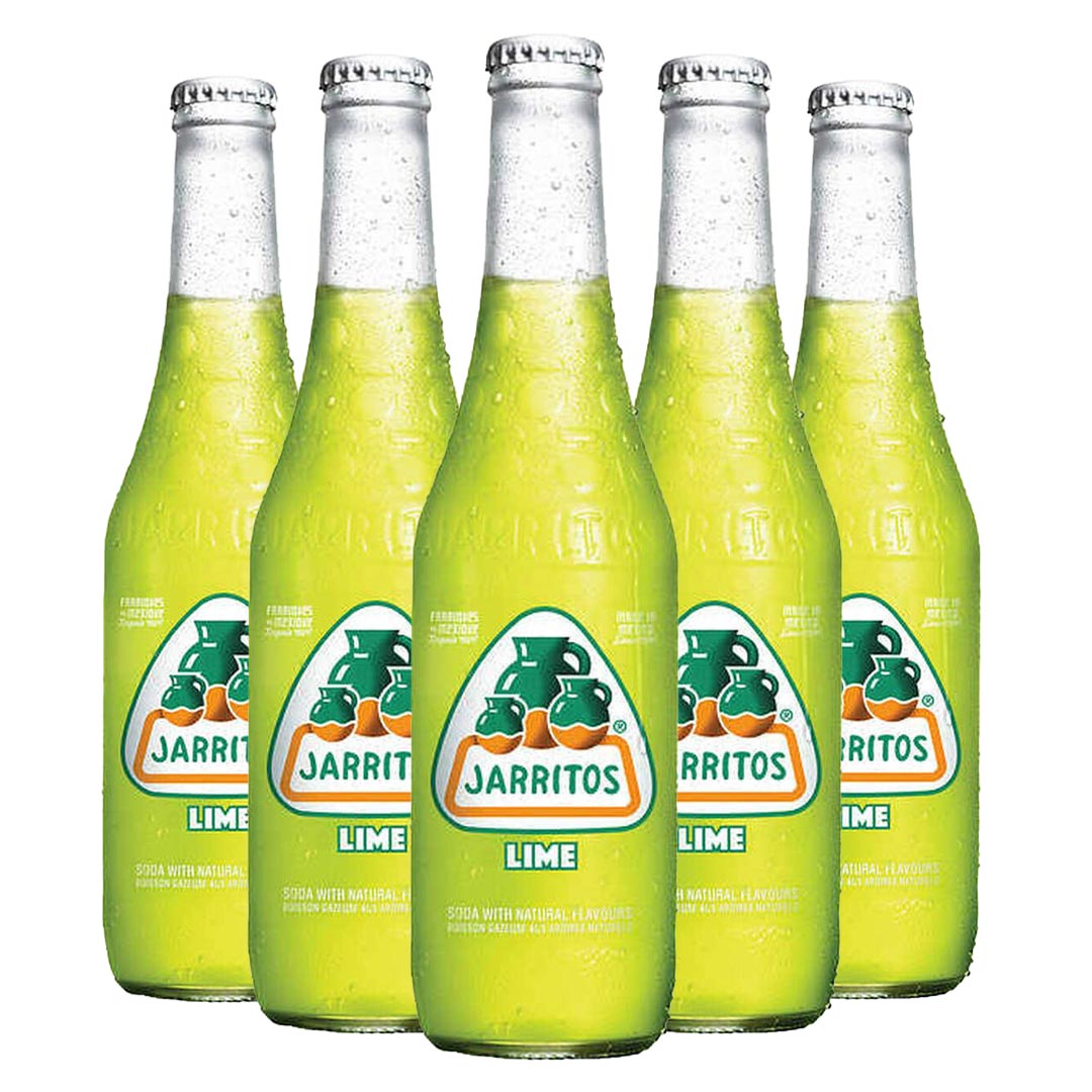 Jarritos Limon Glass 12.5 oz. ***