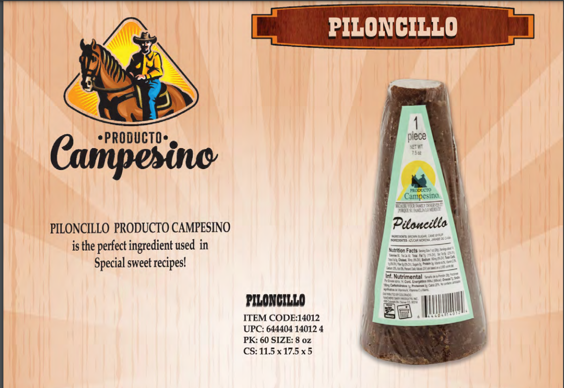 Piloncillo Campesino Unidad