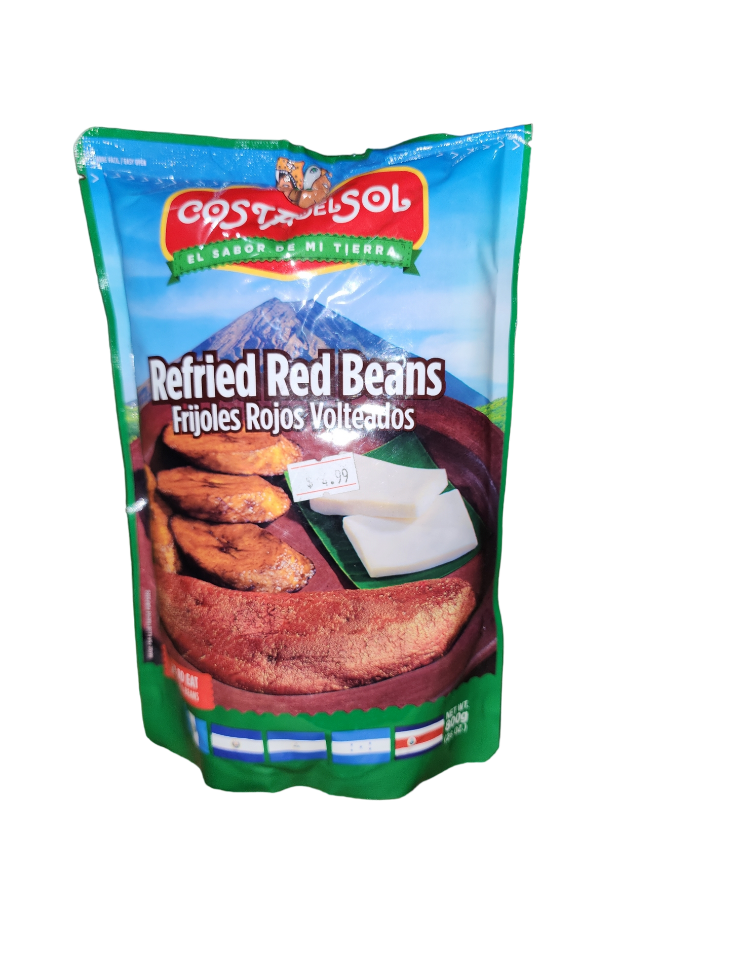 CAJA Costa del Sol Flipped Red Bean Doypack 400 Grs 24 Pz