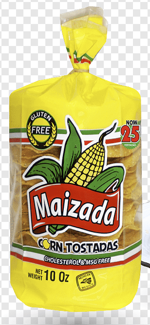 Tostada Natural Maizada 12 oz ***
