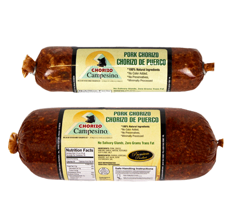 Chorizo Campesino 8 oz. ***