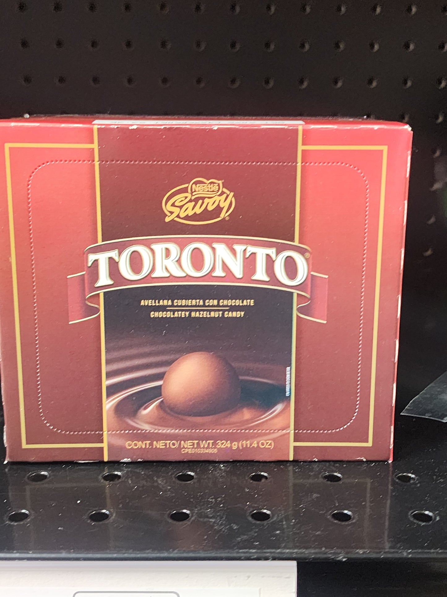 Chocolate Toronto caja 11.4oz