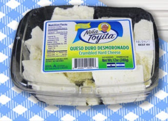 Queso desmoronado para Arroz Niña Toyita 12/12 oz.