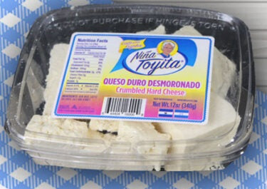 Queso Duro Desmoronado para Frijoles 15oz Nina Toyita