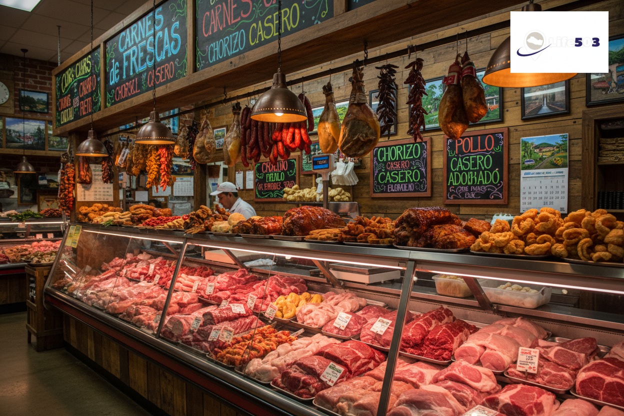 Carnicería Hispana con logo Multiventas