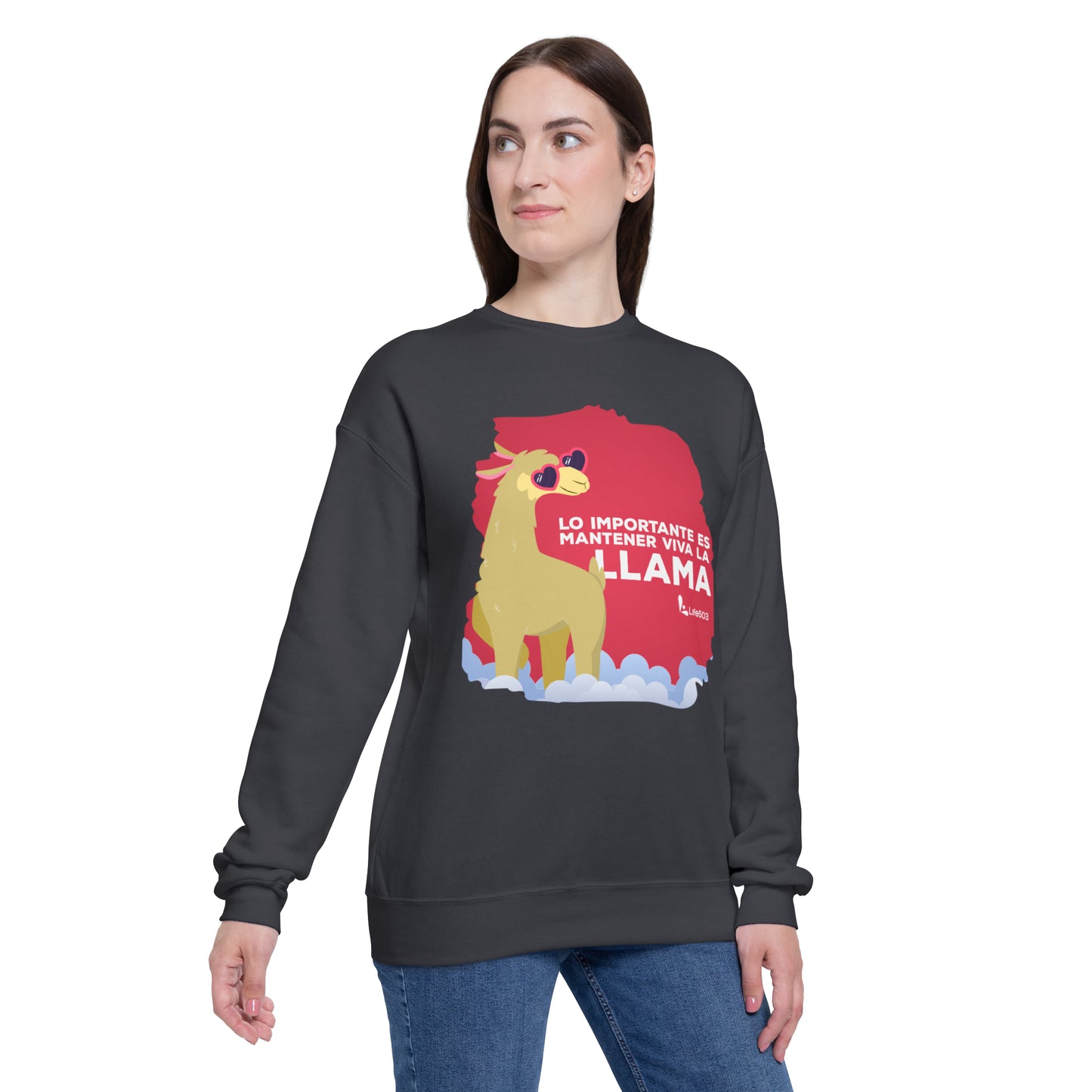 Sudadera tradicional Lo importante es mantener viva la llama!