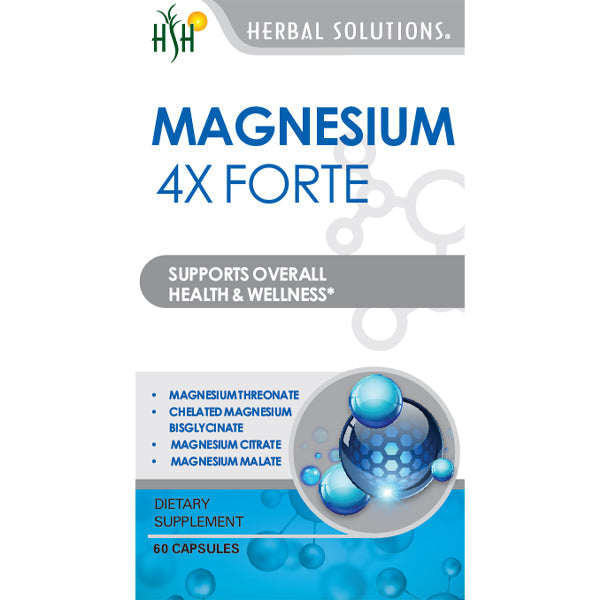 Magnesio 4X Forte - Cápsulas