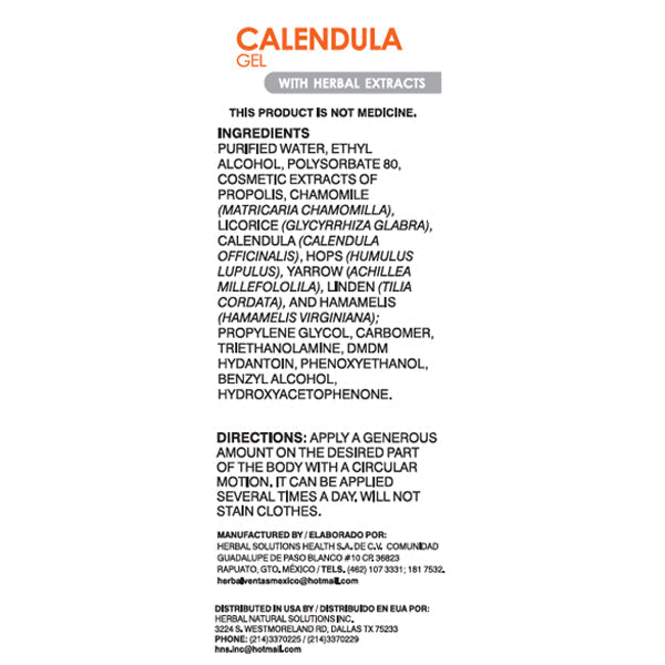 Gel de Caléndula