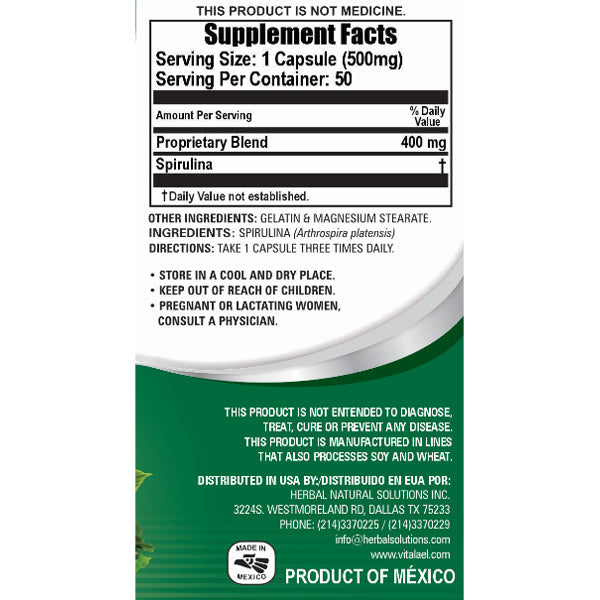 Alga Spirulina (Spirulina)