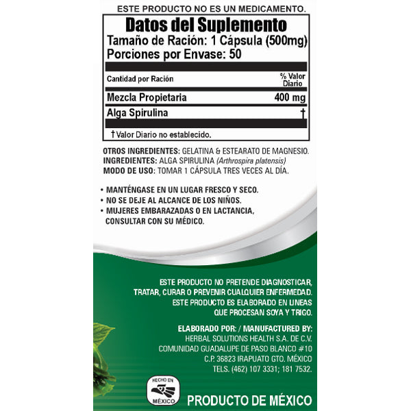 Alga Spirulina (Spirulina)