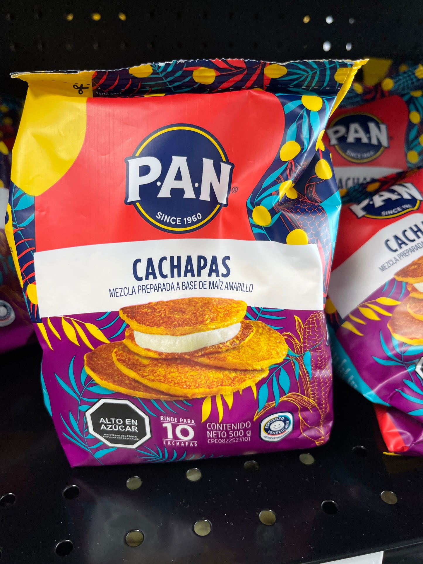 Harina pan cachapas