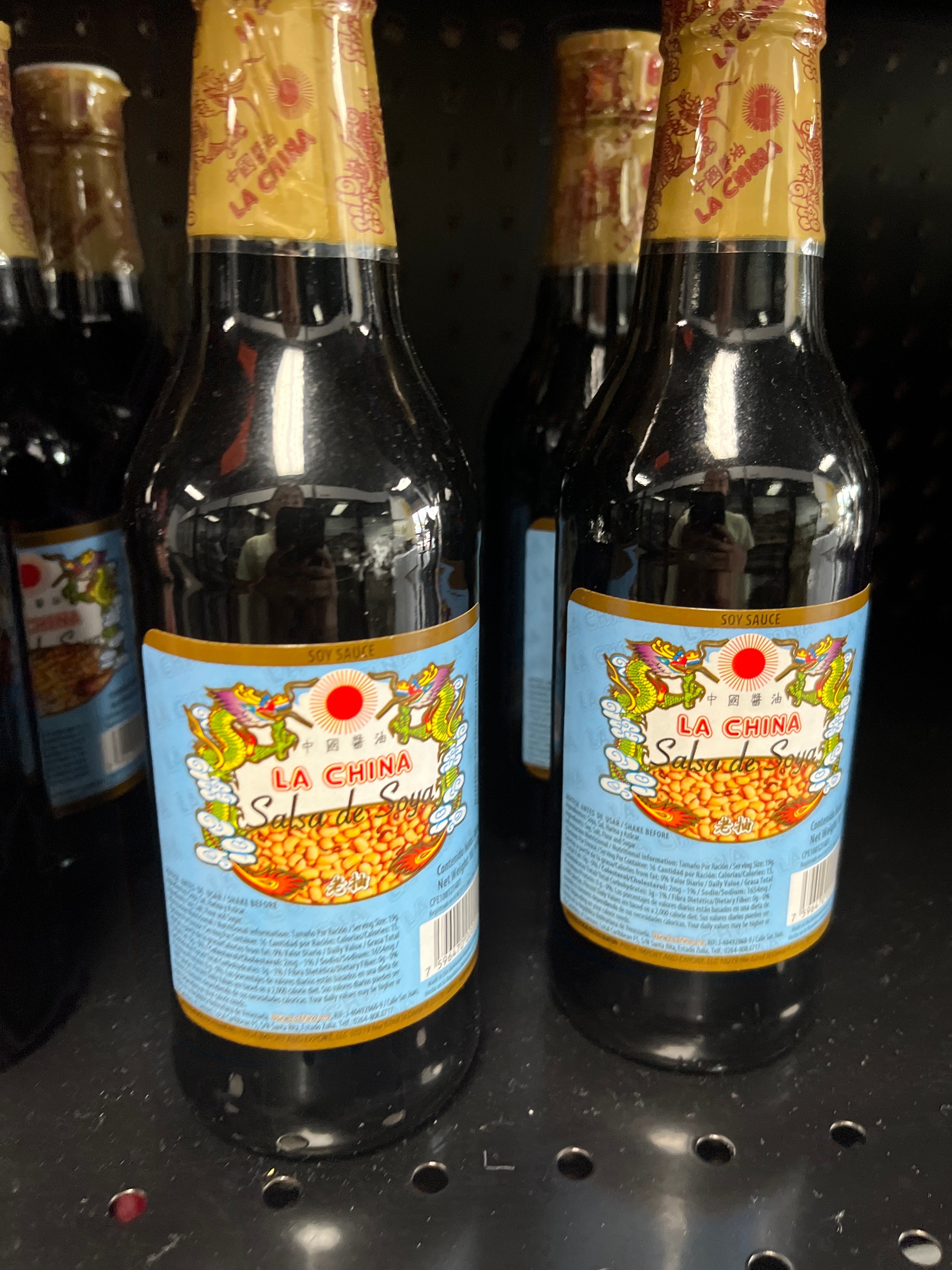 La china salsa de soya