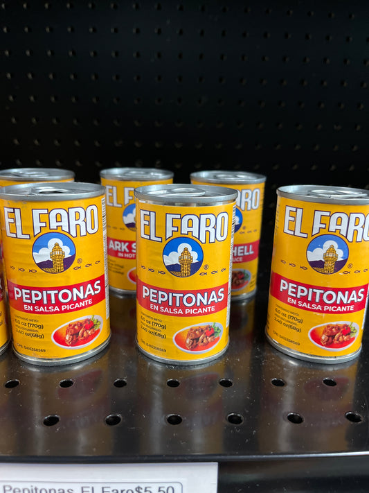 Pepitonas en salsa picante el faro