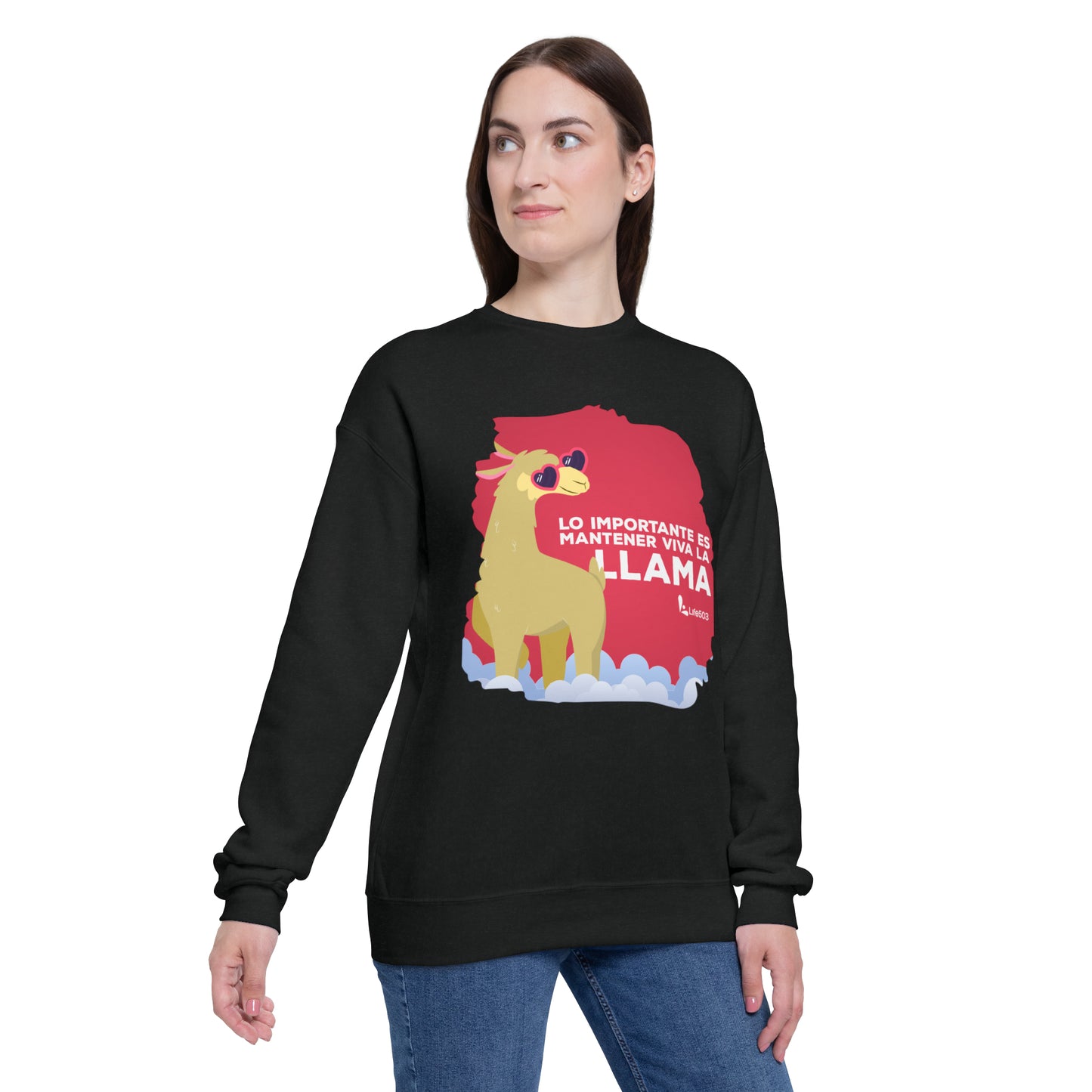 Sudadera tradicional Lo importante es mantener viva la llama!