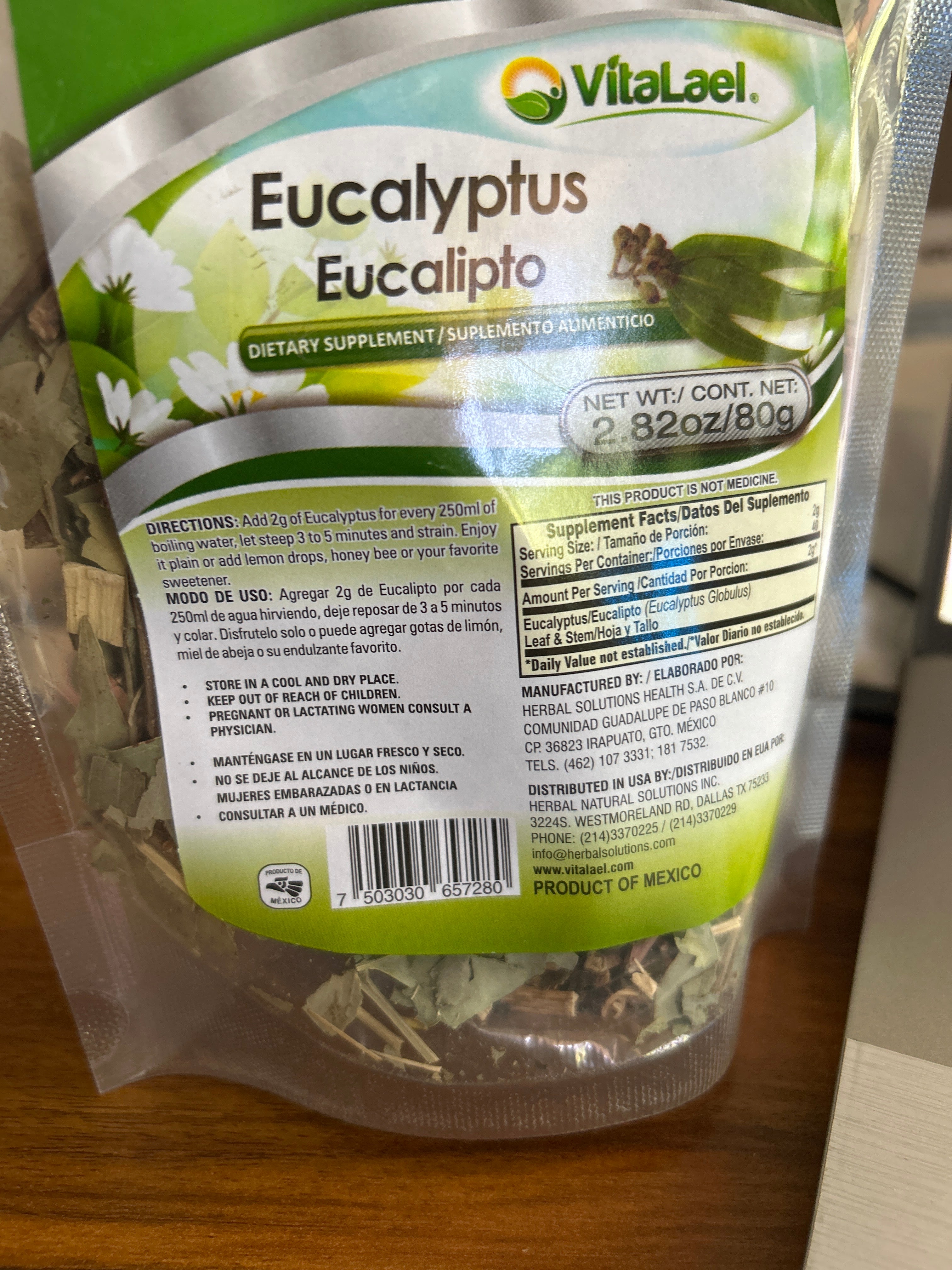 EUCALIPTO 80g
