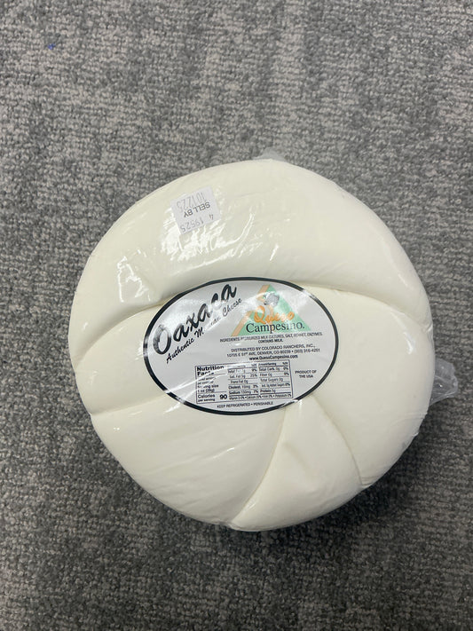 Queso Oaxaca Bola 5lb
