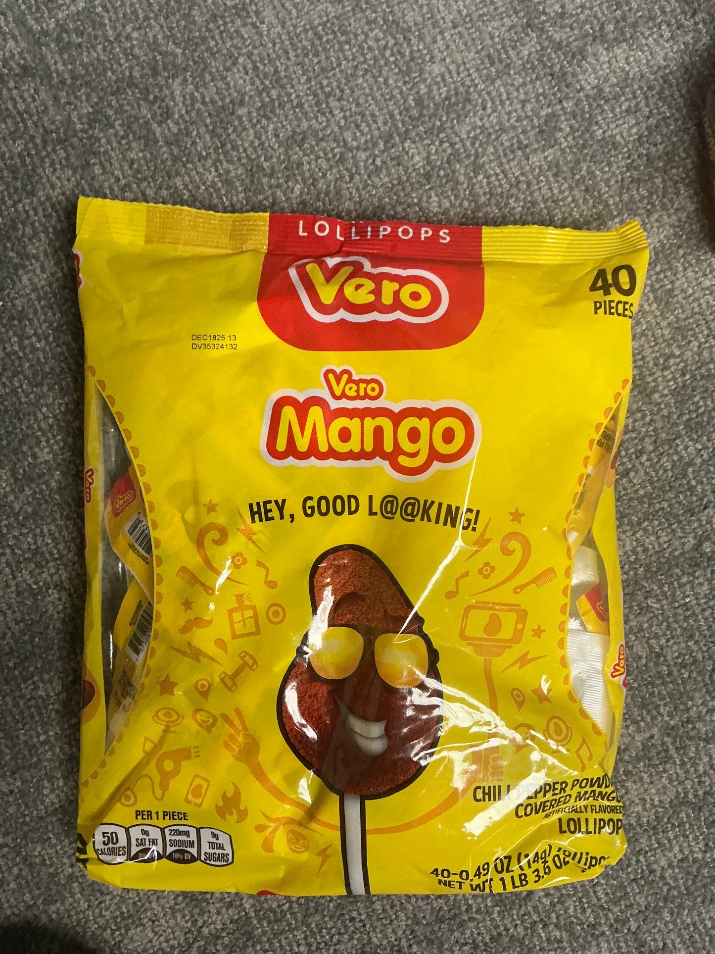Vero mango paletas enchiladas
