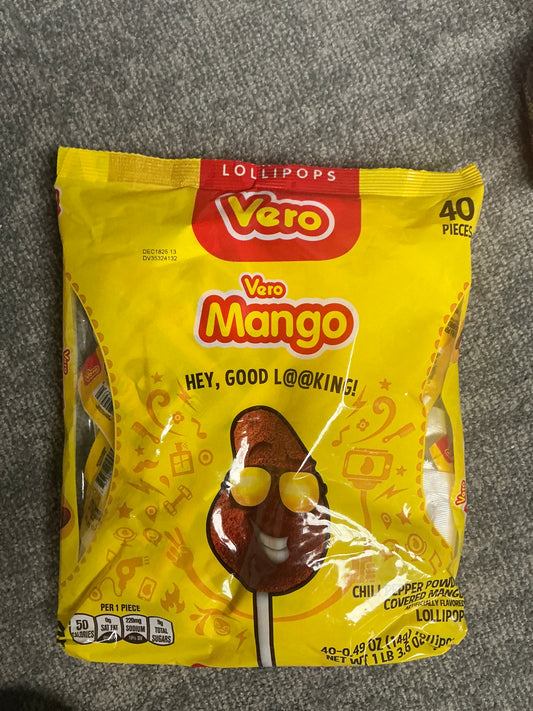 Vero mango paletas enchiladas
