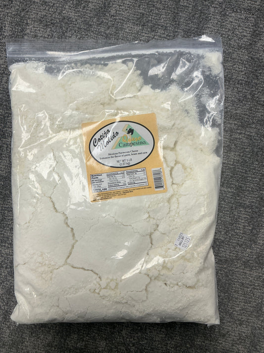Cotija Rayado Bolsa 5lbs