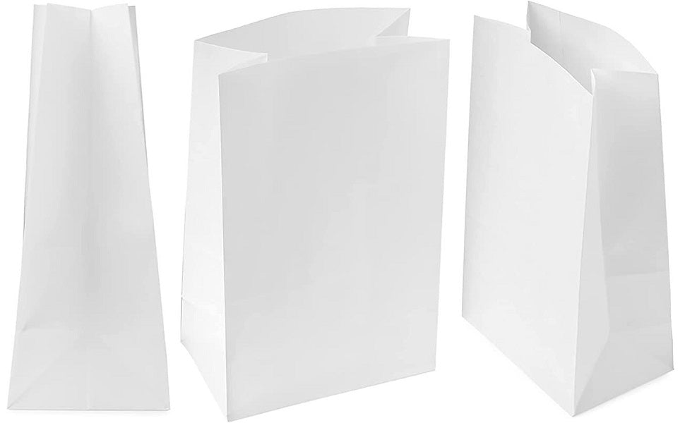 Bolsa De Papel Blanca 4 Lb PLASTIC (PAPER BAG WHITE 4 LB) 2000 unidades