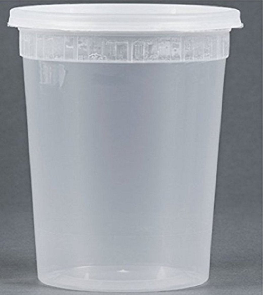 Container 32Oz Combo PLASTIC (DELI CONTAINERS INJECTION 32 OZ. COMBO HD) 250 unidades