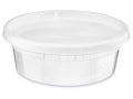 Container 8Oz Combo PLASTIC (DELI CONTAINER CLEAR 8 OZ) 500 unidades