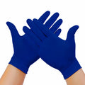 Guantes Azules Large PLASTIC (GLOVE BLUE NITRILE LARGE (SYNGUARD)) 10/100 unidades