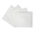 Servilleta Blanca Bebida PLASTIC (WHITE BEVERAGE / COCKTAIL NAPKIN 1 PLY) 8/500 unidades