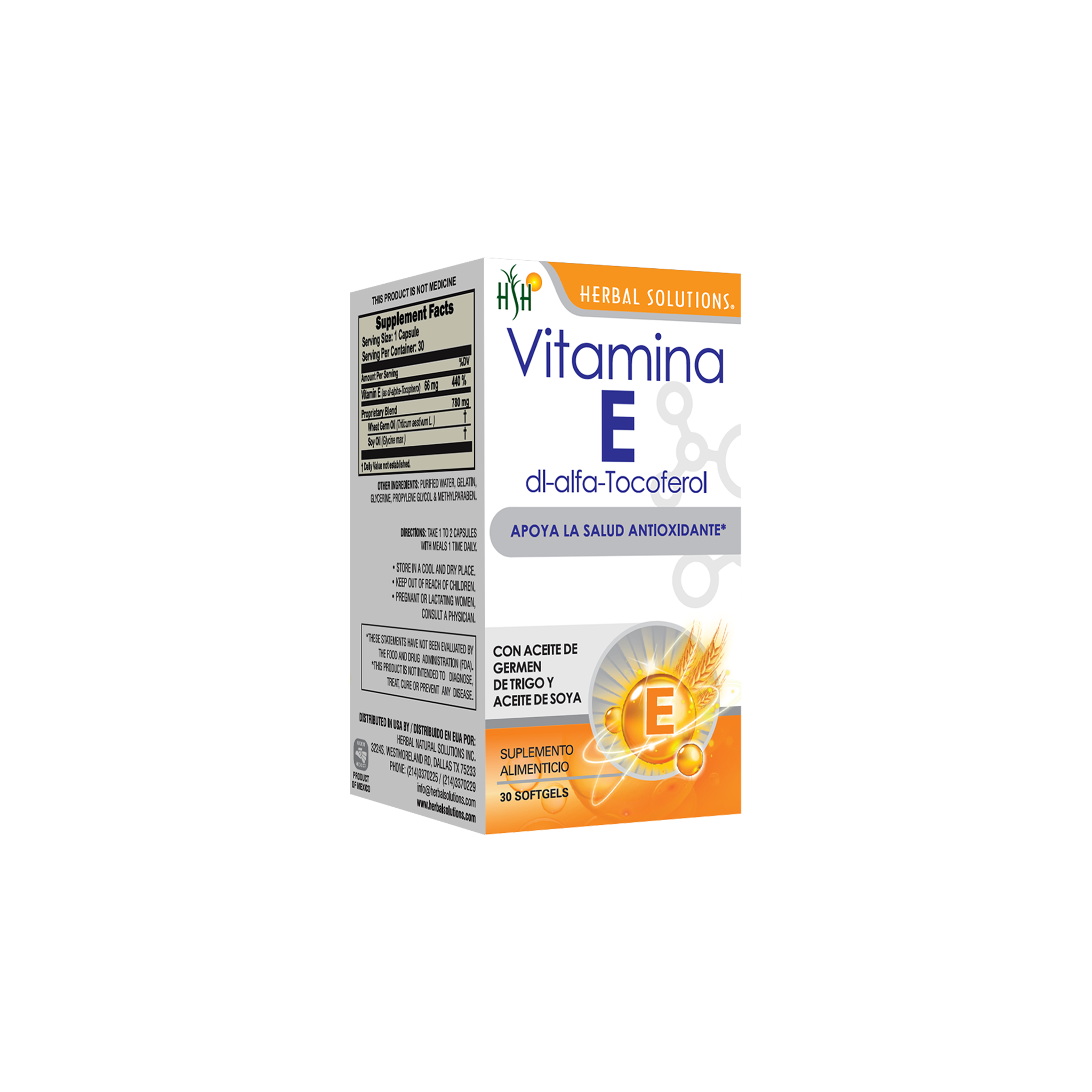 Vitamina E SoftGels