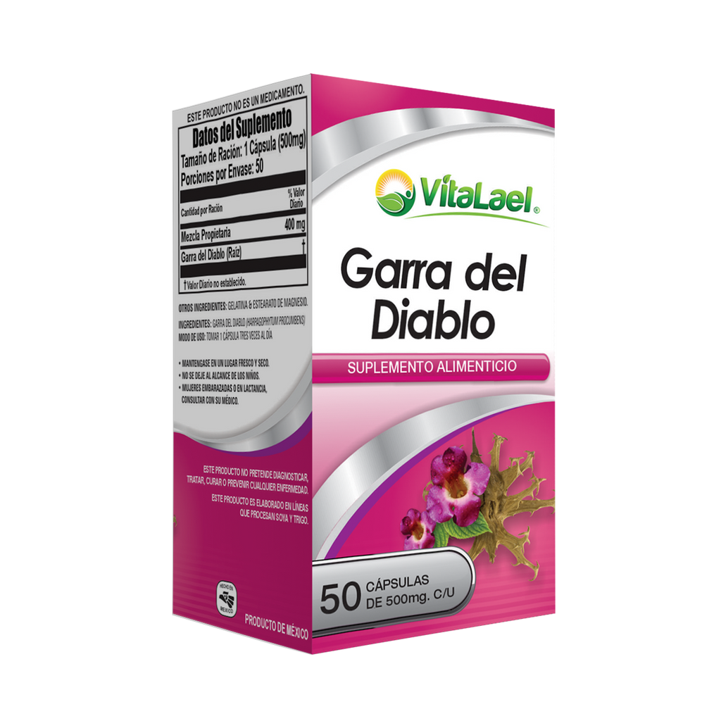Garra del Diablo (Harpagophytum procumbens)