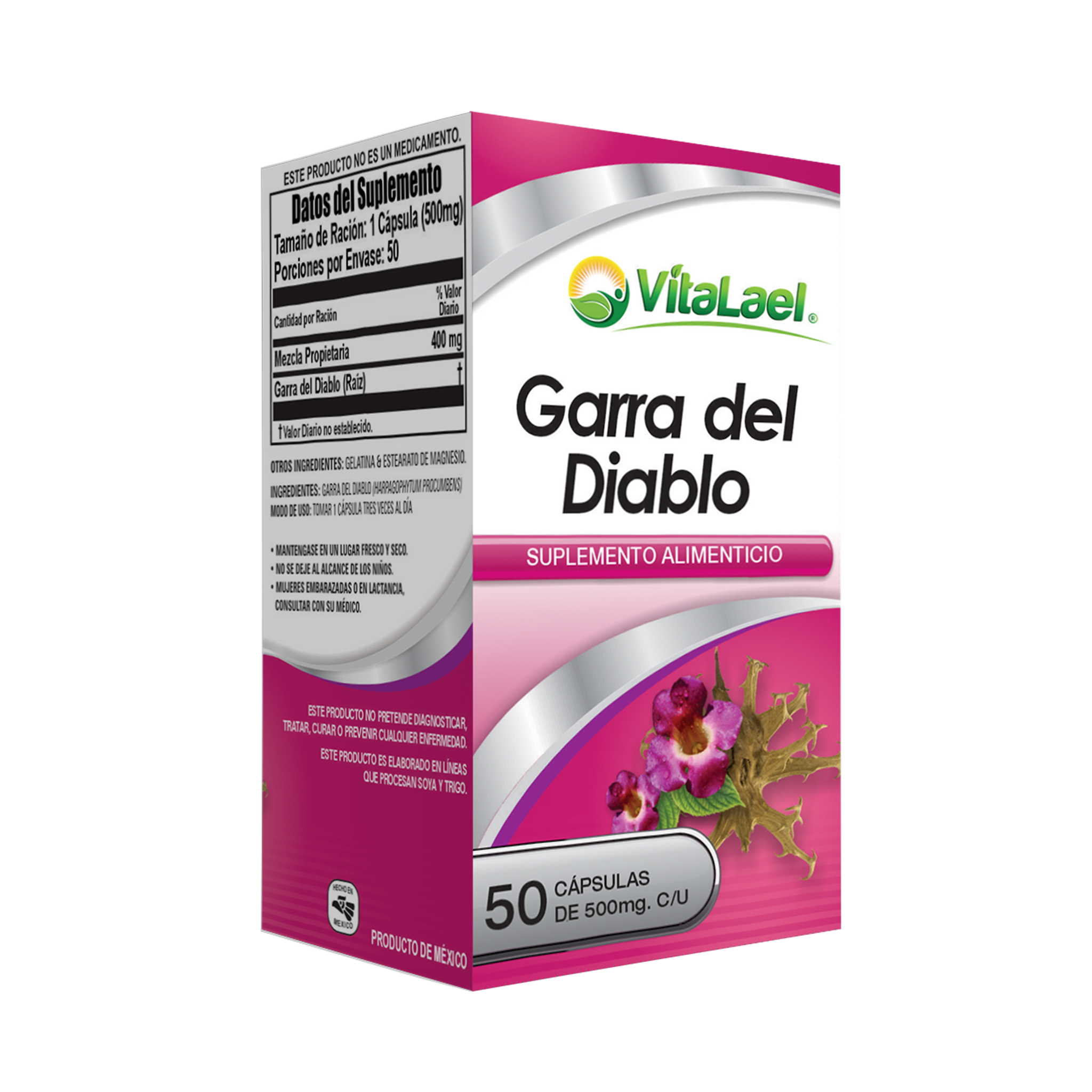 Garra del Diablo (Harpagophytum procumbens)