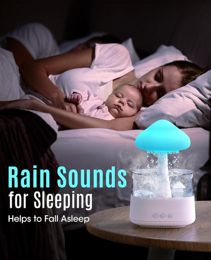 Humidificador de Nube de Lluvia con Función de Goteo de Agua