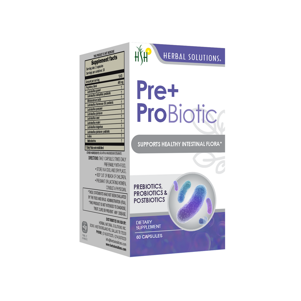 Pre + Pro Biotic Cápsulas