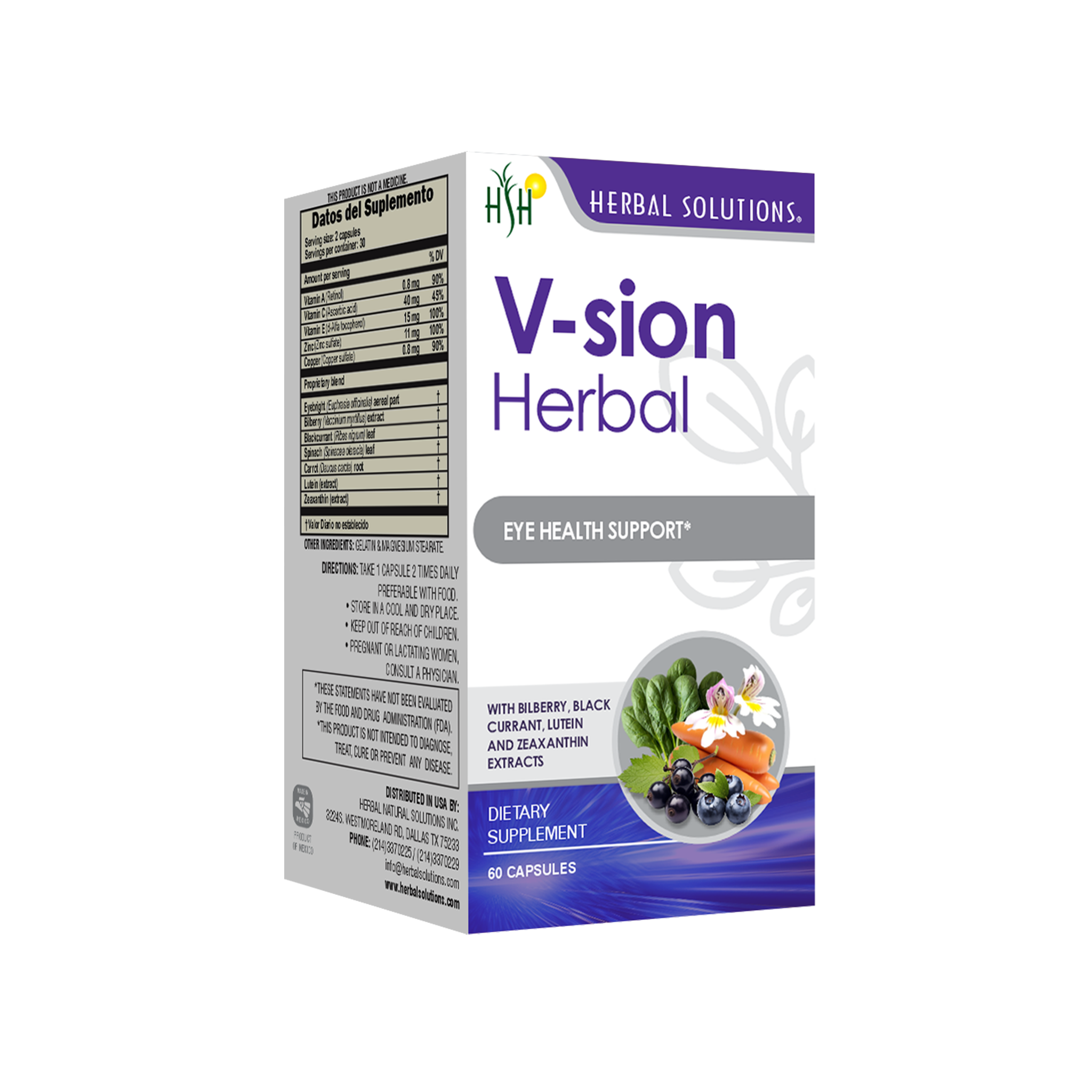 V-sion Herbal (Cápsulas)